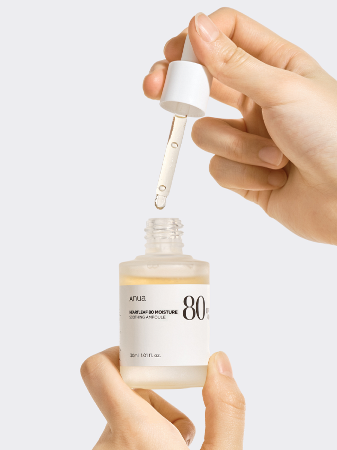 Anua HEARTLEAF 80% MOISTURE SOOTHING AMPOULE
