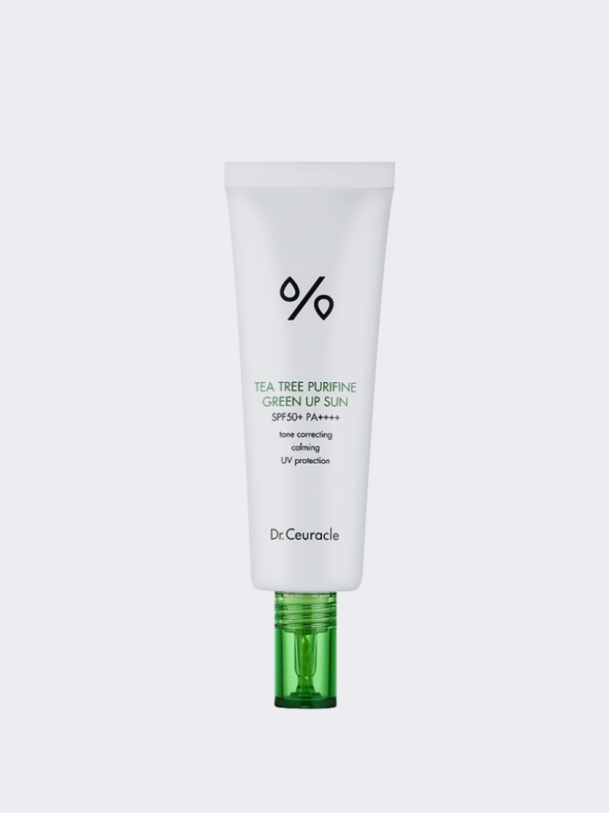 Dr.Ceuracle Tea Tree Purifine Green Up Sun SPF50 PA++++
