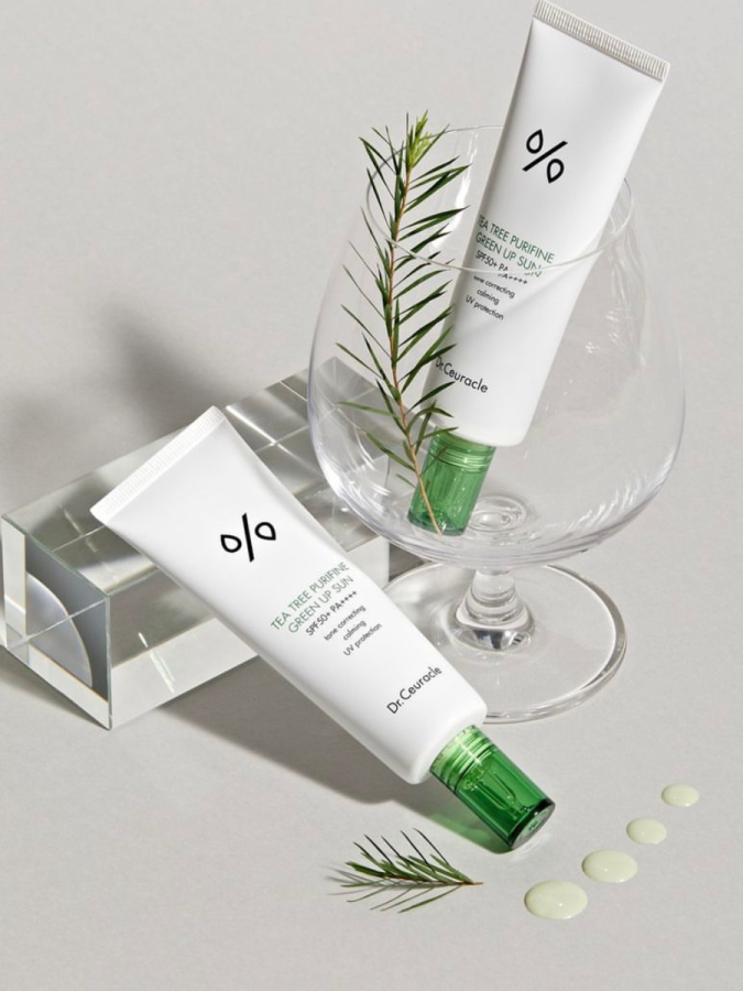 Dr.Ceuracle Tea Tree Purifine Green Up Sun SPF50 PA++++