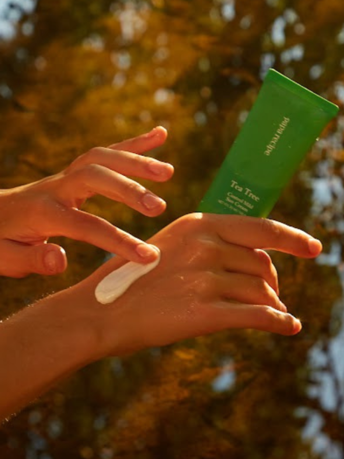 PapaRecipe Tea Tree Control Mild Sun Cream