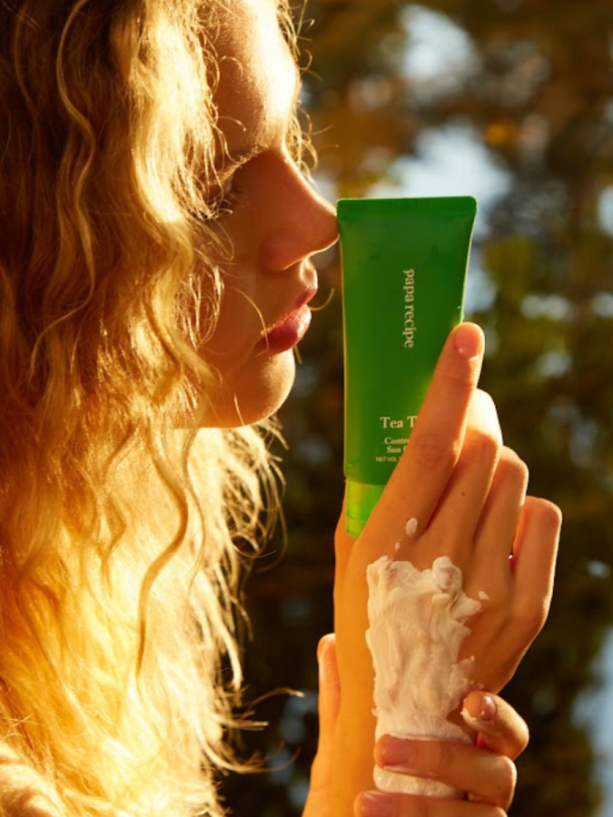 PapaRecipe Tea Tree Control Mild Sun Cream