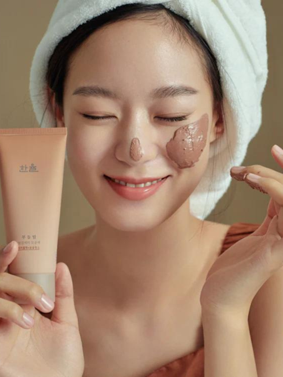 Hanyul Chestnut Shell Pore Clearing Clay Mask