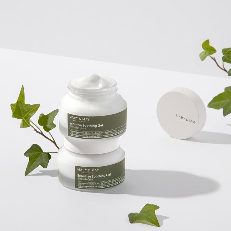 MARY&MAY Sensitive Soothing Gel Blemish Cream - 70ml