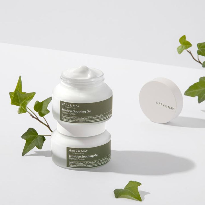 MARY&MAY Sensitive Soothing Gel Blemish Cream - 70ml