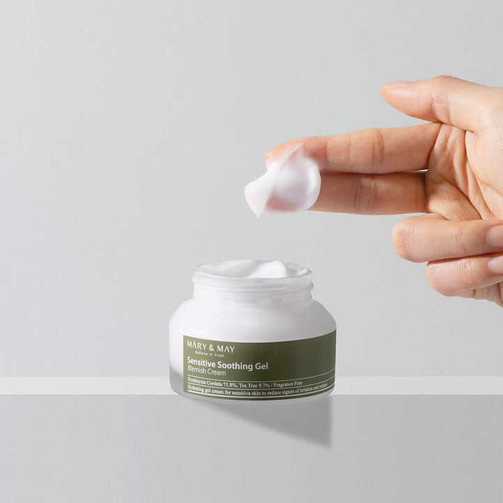 MARY&MAY Sensitive Soothing Gel Blemish Cream - 70ml