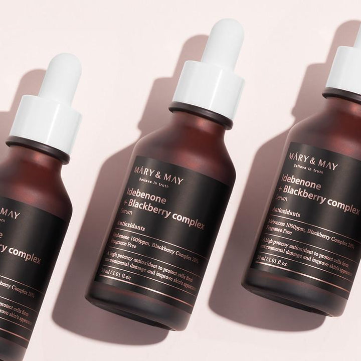 MARY&MAY Idebenone + Blackberry Complex Serum - 30ml
