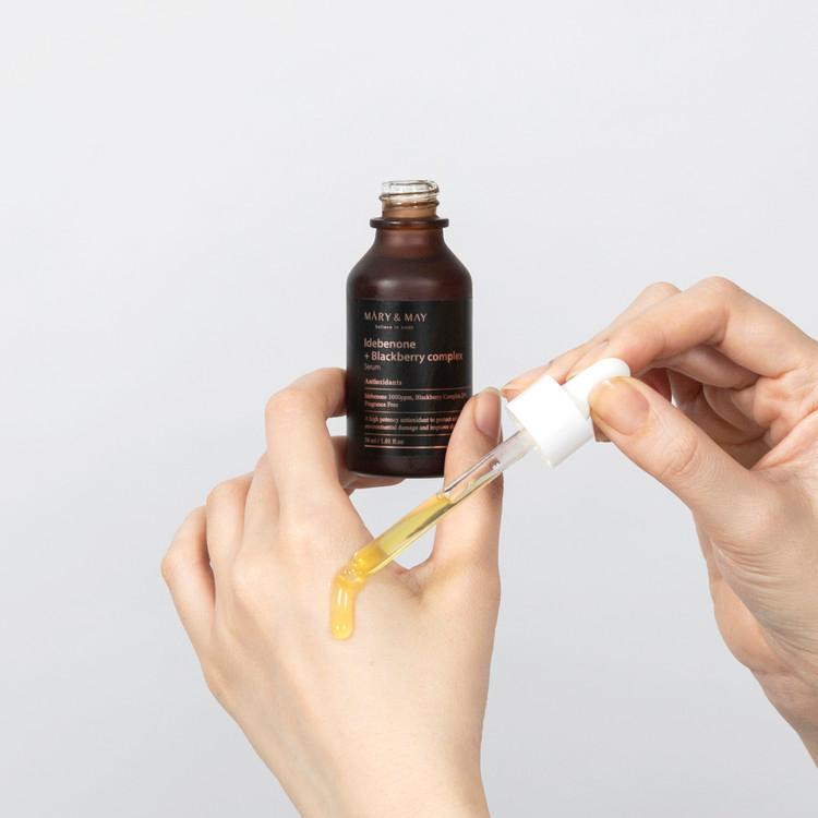 MARY&MAY Idebenone + Blackberry Complex Serum - 30ml