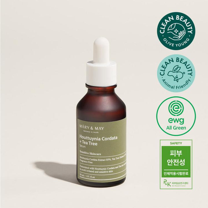 MARY&MAY Houttuynia Cordata +Tea Tree Serum - 30ml