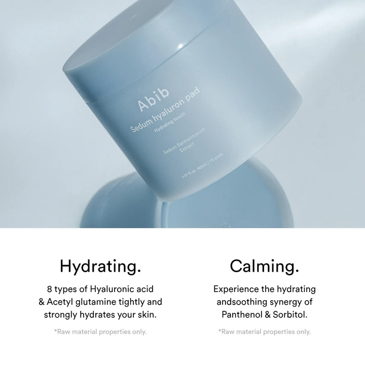 Abib Sedum hyaluron pad Hydrating touch