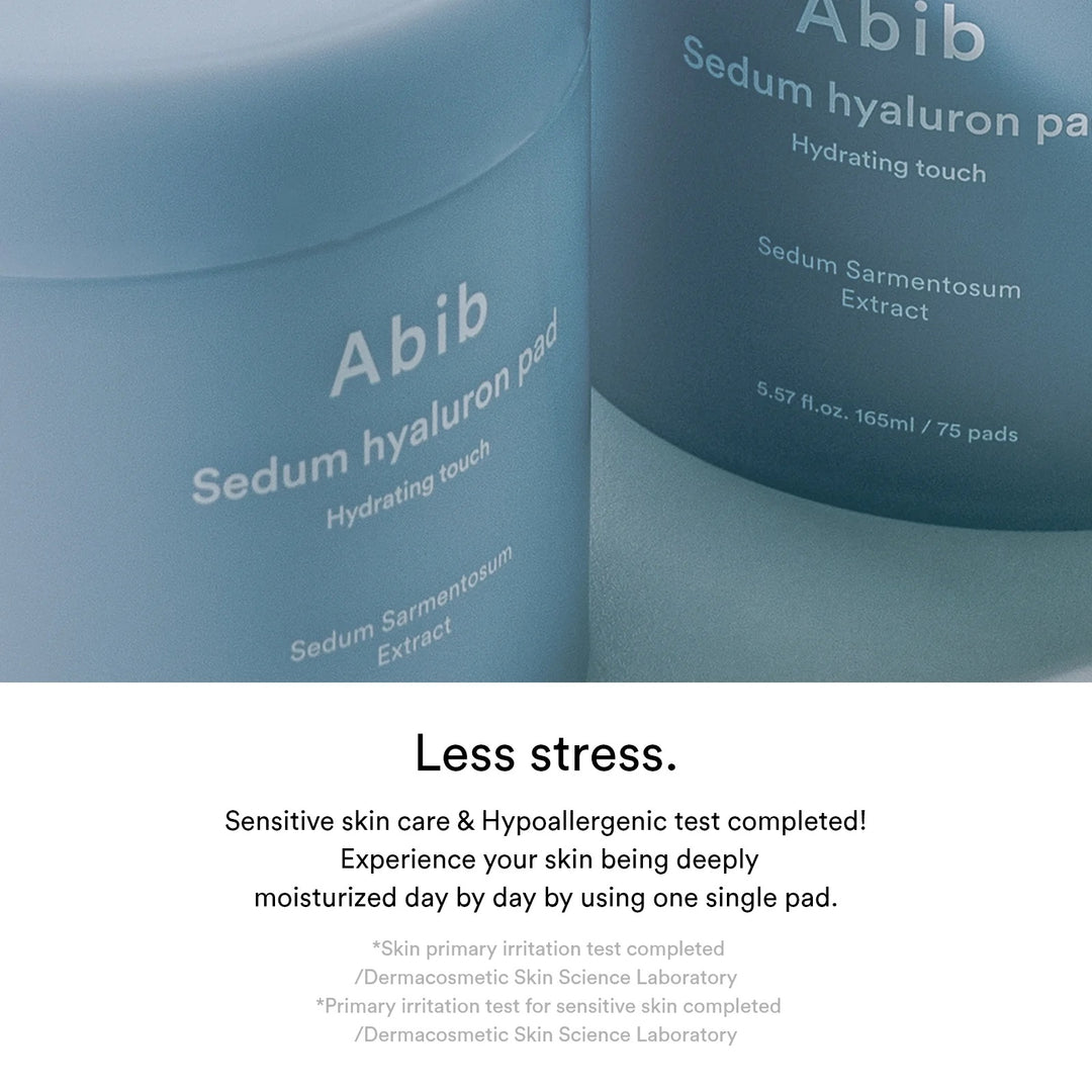 Abib Sedum hyaluron pad Hydrating touch