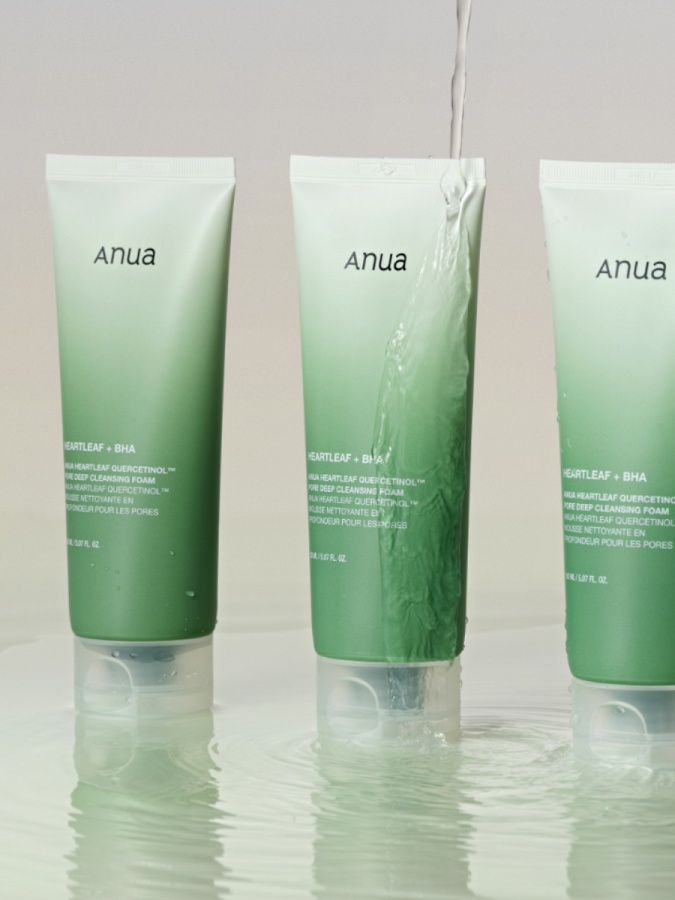 Anua HEARTLEAF QUERCETINOL PORE DEEP CLEANSING FOAM