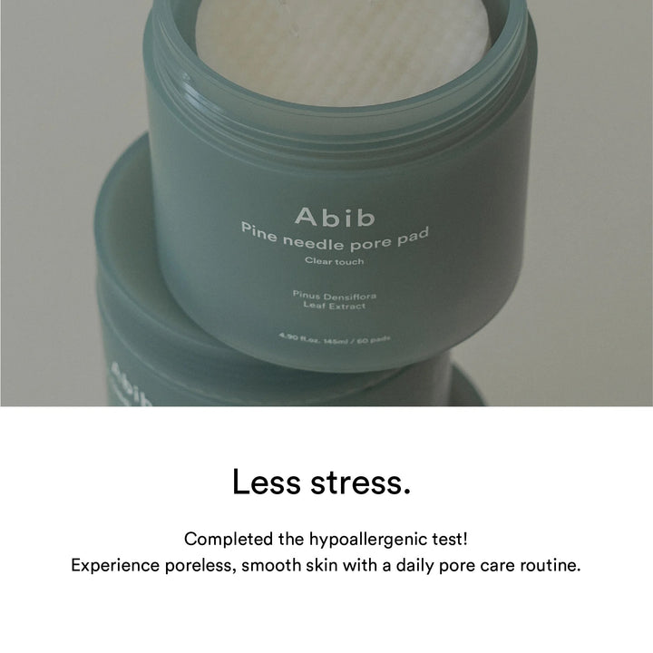 Abib Pine needle pore pad Clear touch