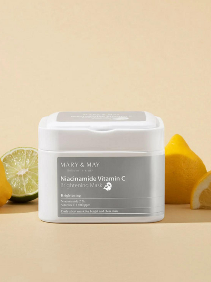 Mary & May - Niacinamide Vitamin C Brightening Mask Pack