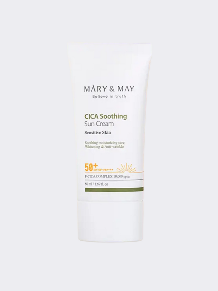 MARY&MAY CICA Soothing Sun Cream SPF50+ PA++++ - 50ml