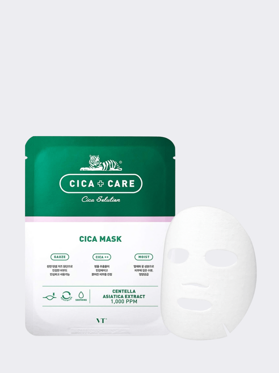 [VTCosmetics] CICA MASK 10EA Mask Facial Mask 10pc