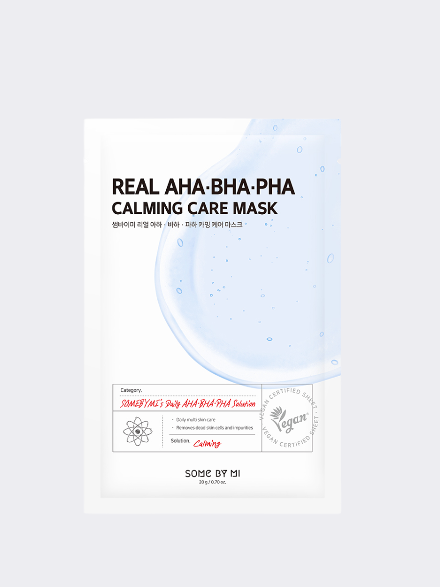 Some By Mi Real AHA/BHA/PHA Calming Care Mask