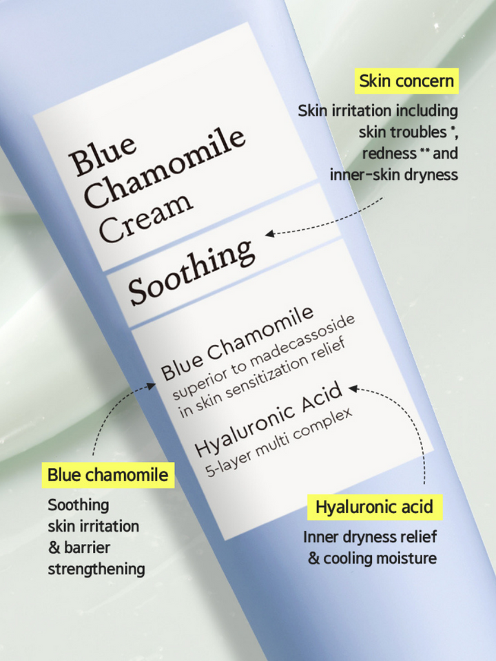 Mamonde BLUE CHAMOMILE SOOTHING REPAIR CREAM 60ml
